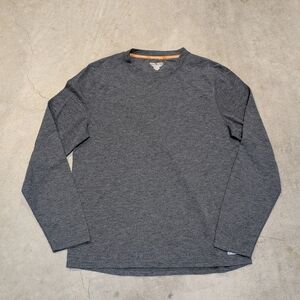 Omni Wool Mens XL Gray Long Sleeve Shirt